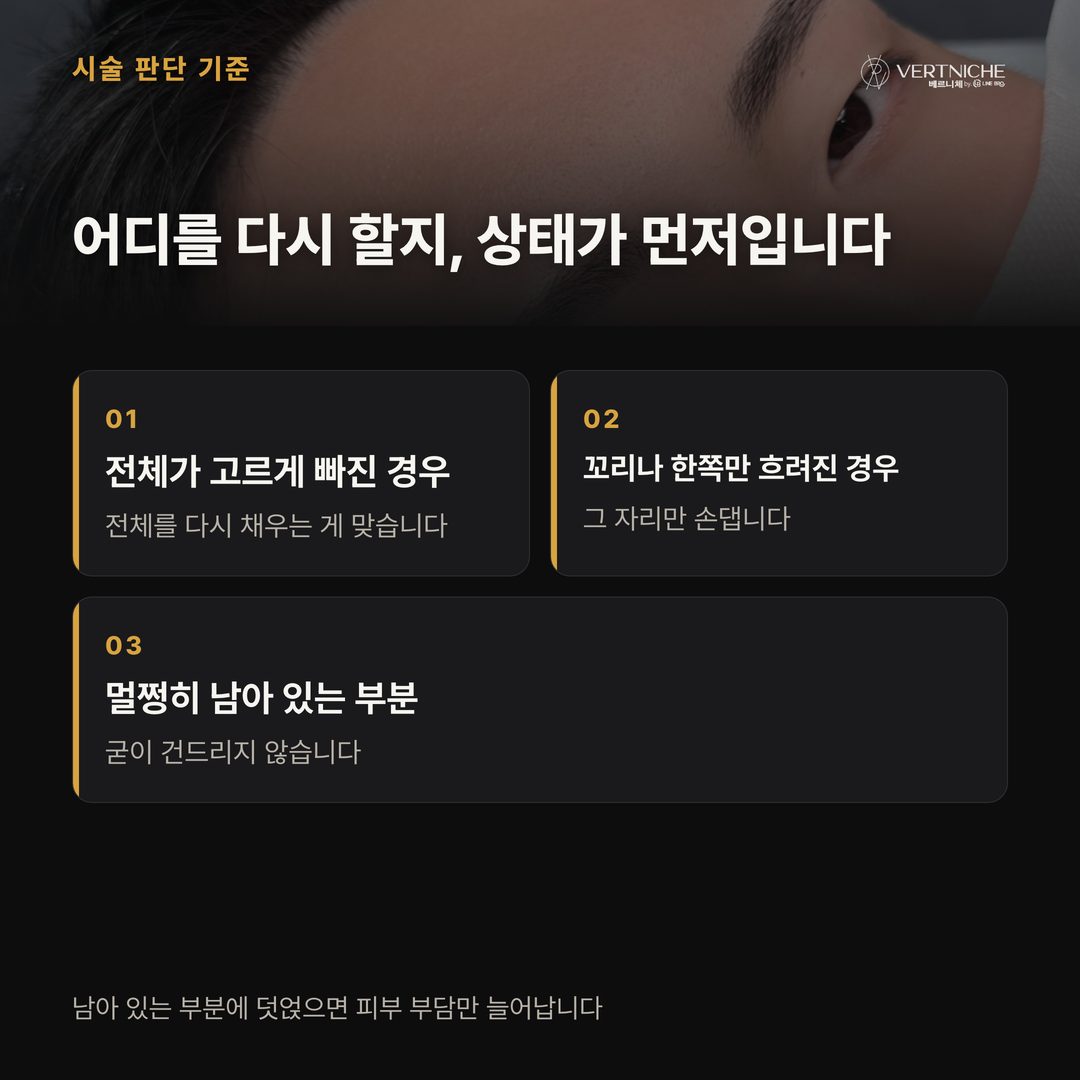 재방문이라고 무조건 다 새로 하지는 않는다 - 사용 장면